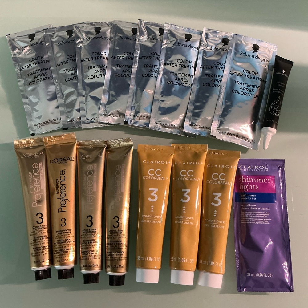 L’Oreal Schwarzkopf Clairol New Hair Conditioner and Serum NEW